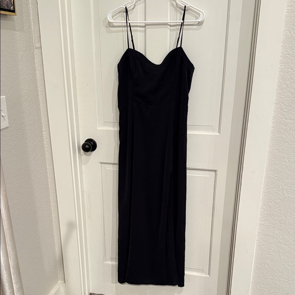 Abercrombie & Fitch Black Spaghetti strap Dress